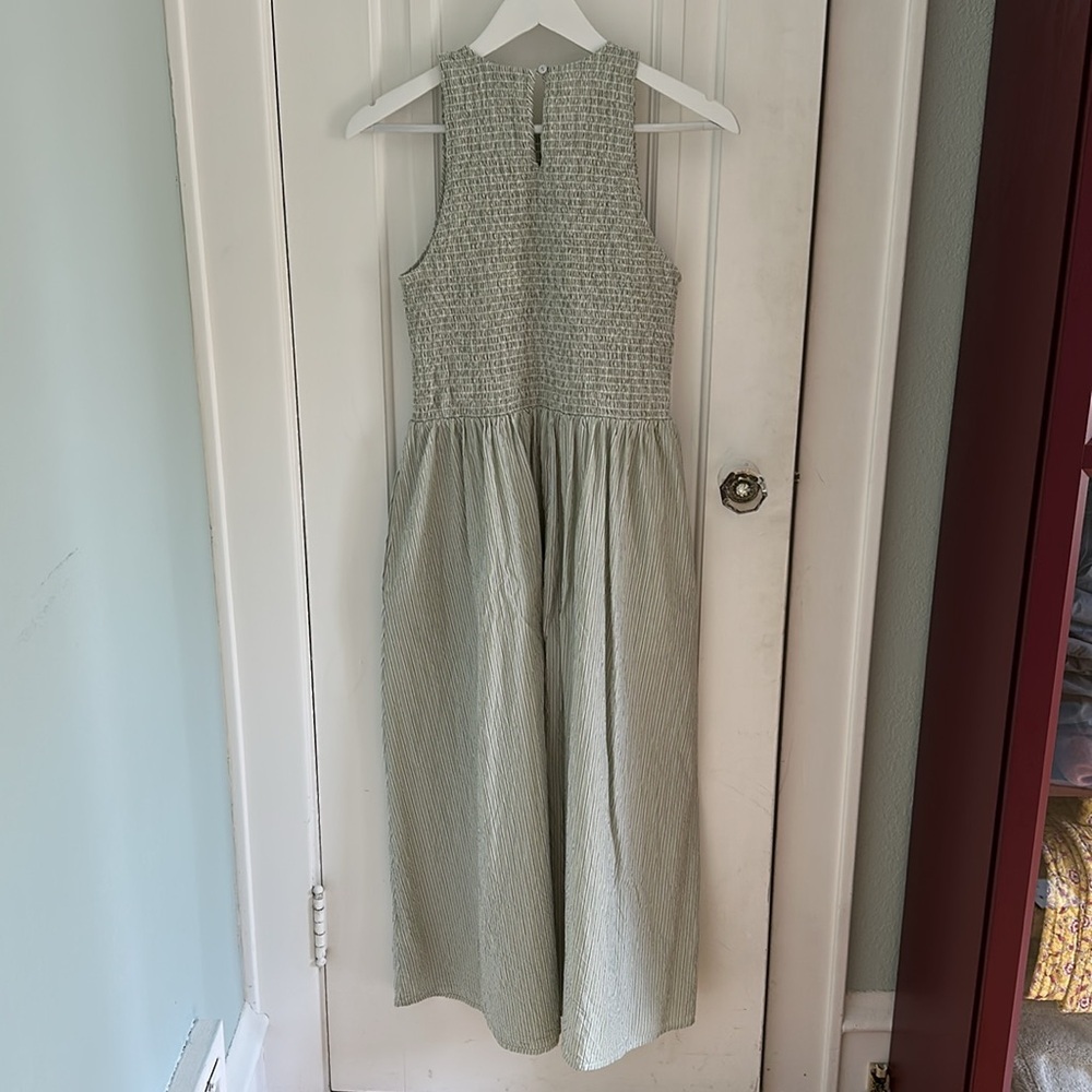 Madewell Green Midi Dress - Picture 7 of 8